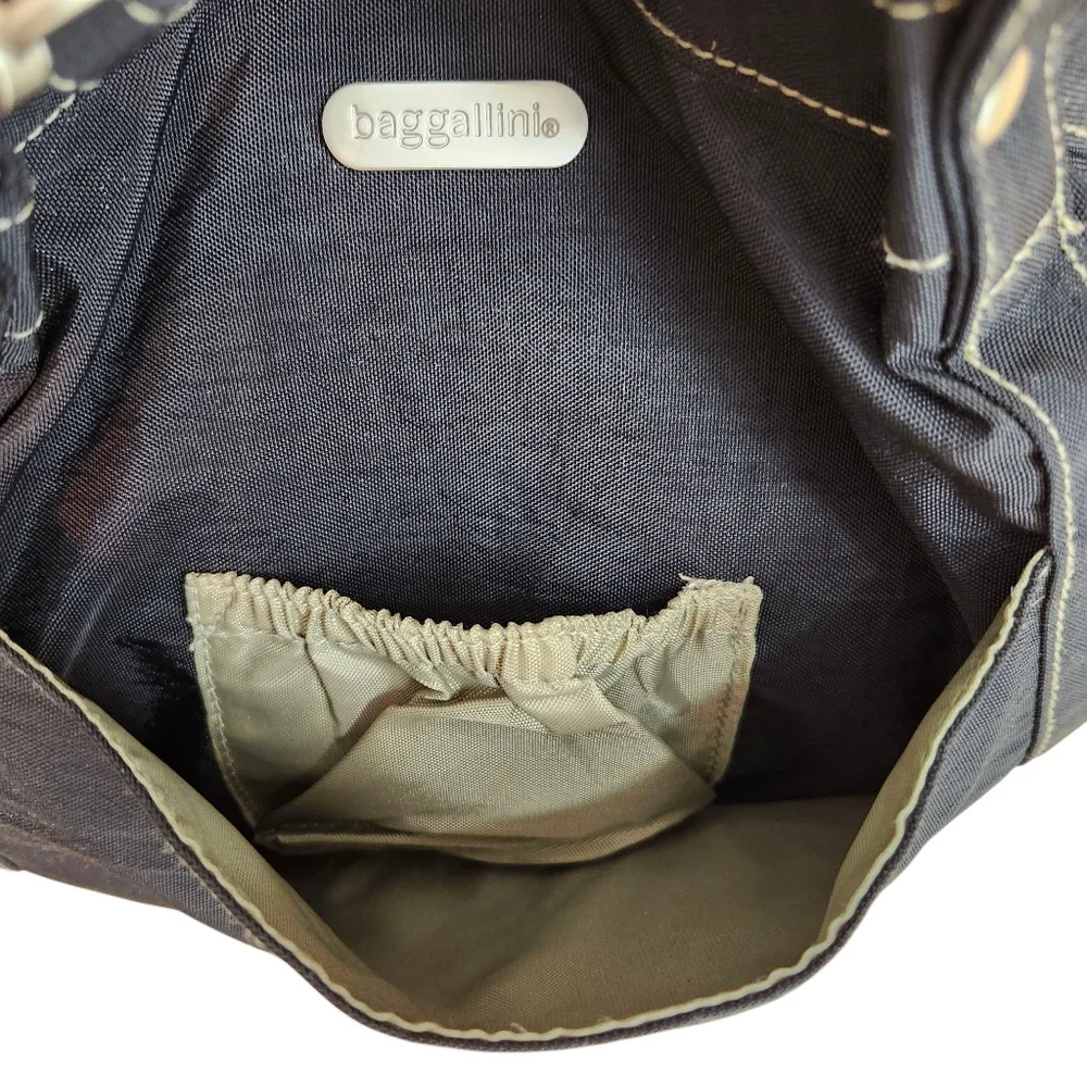 Baggallini Black Shoulder Bag Purse NWOT - Picture 7 of 16